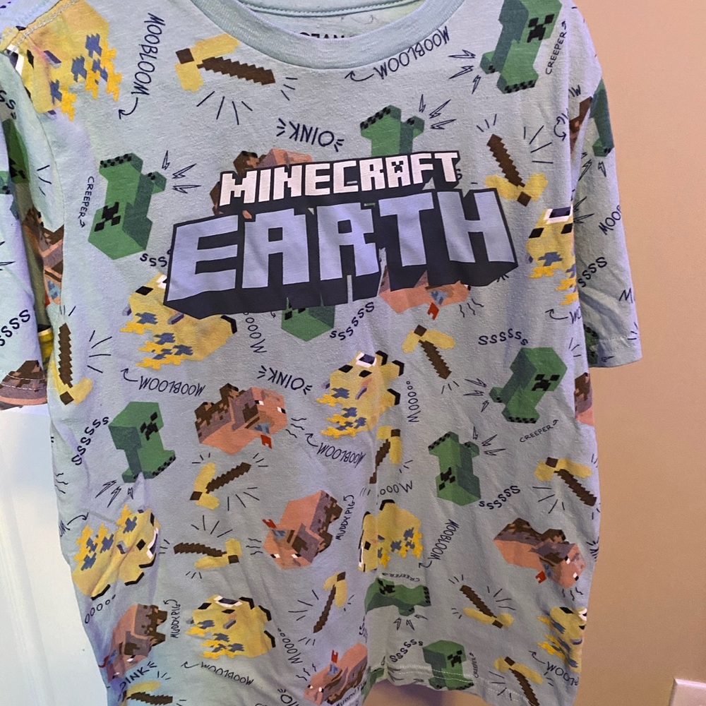 Boys Minecraft Tshirt